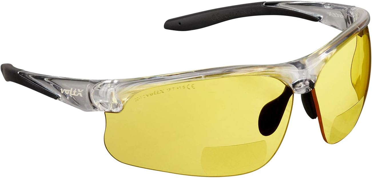 voltX 'CONSTRUCTOR ULTIMATE' Bifocal Reading Safety Glasses (Clear