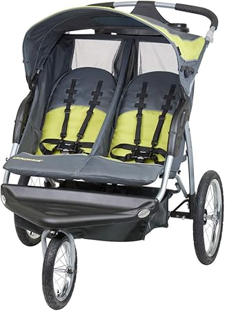 Baby Trend Expedition Swivel Double Jogger Baby Jogging Stroller Carbon Amazon Co Uk Baby