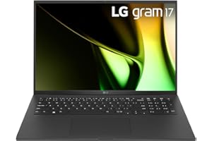 LG gram 17" Inch Ultra-Lightweight Laptop with 16:10 WQXGA (2560x1600) IPS Display | Intel 14th Gen Ultra7 | 16GB | 512GB | I