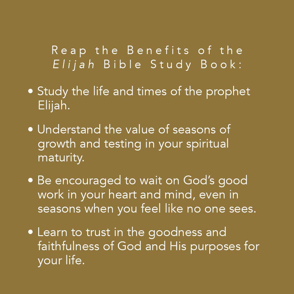 Elijah: Faith and Fire - Bible Study for Women