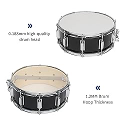 Ktaxon 14 x 5.5 inches Snare Drum Set, Marching