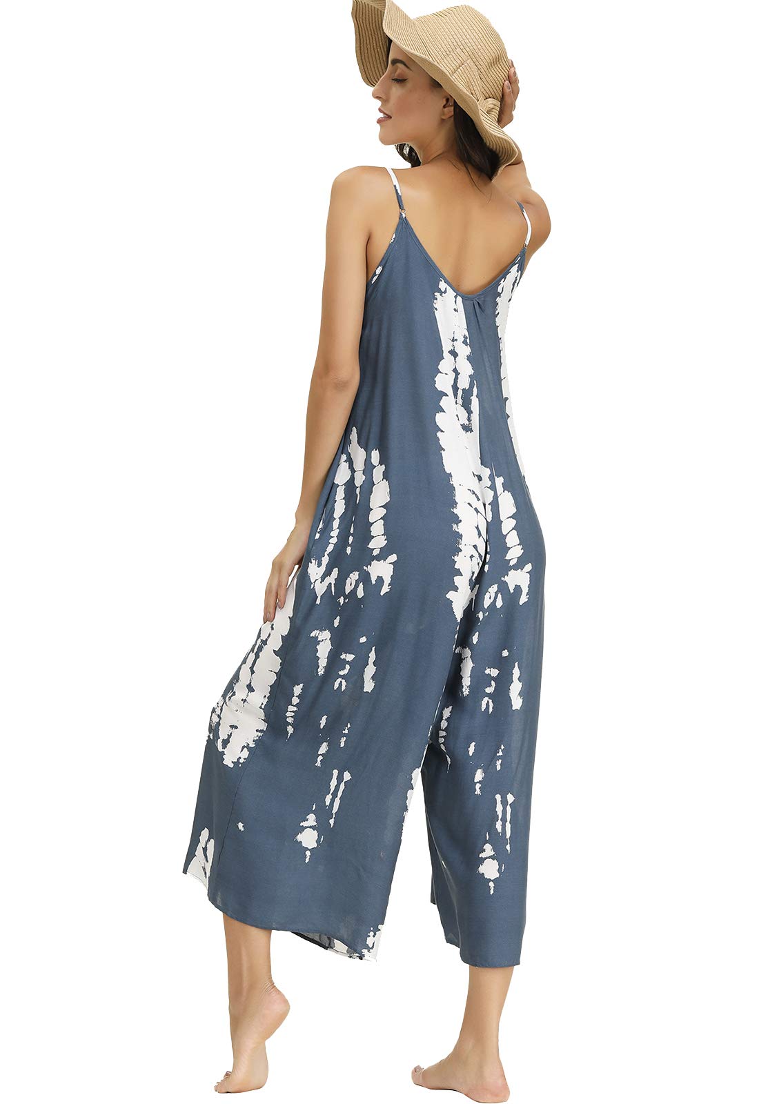BUENOS NINOS Women's V Neck Floral Maxi Dress Boho