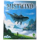 Mistwind Board Game, First Fish Games Worker Placement, 1-5 Players | Worker Placement Trading Game - Build Networks | Deliver Cargo | Become the Trusted Trader | Gather Resources