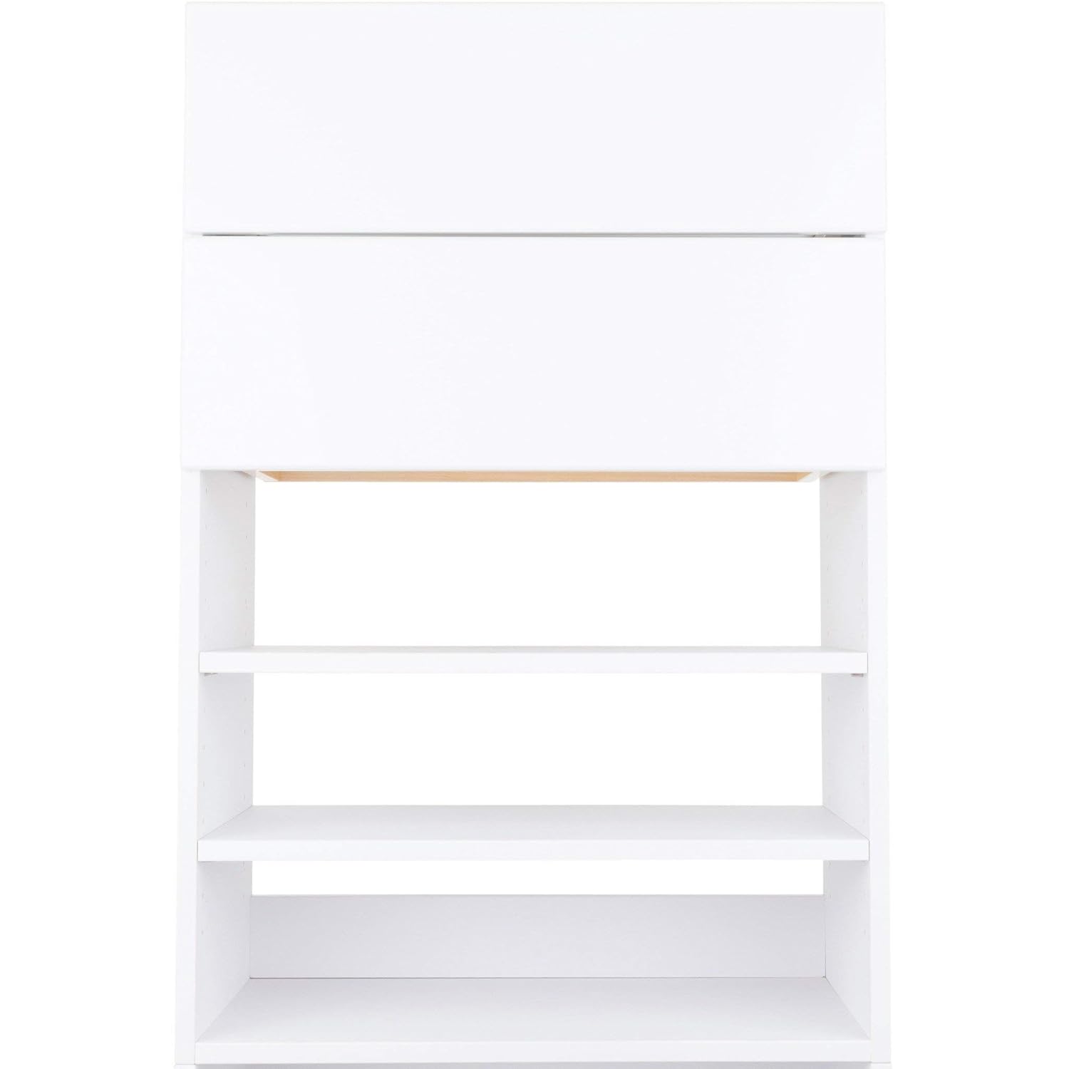 Amazon Com Modular Closets Plywood 36 Tall Shelf Unit With 2