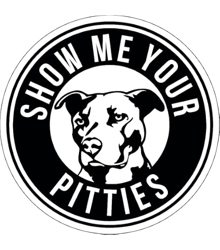 Adesivo Auto JDM 'I Love My Pitbull' - INDIGOS UG Sticker In Pellicola Tedesca, Bianco 149x71mm