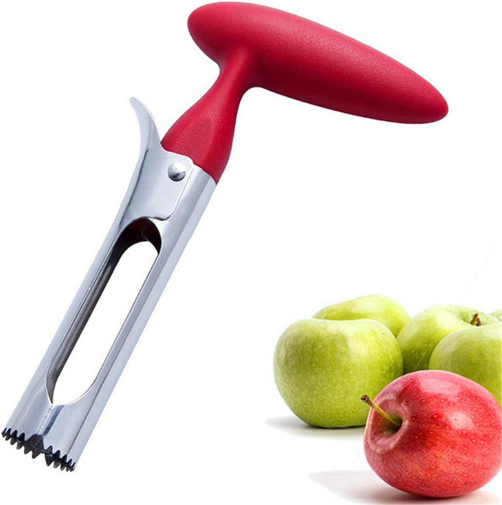 Apple Corer Stainless Steel Apple Core Remover with Sharp Serrated Blade Perfect Tool for Pear & Other Fruits Core Remover