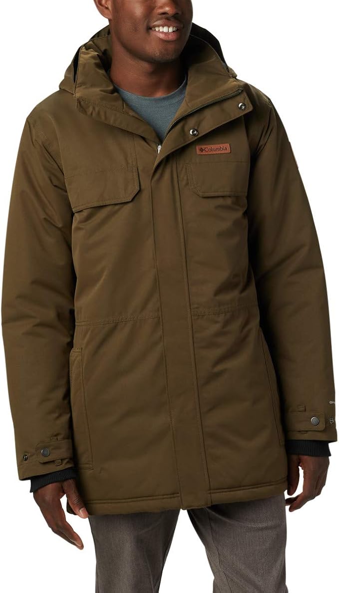 Columbia Men's Rugged Path Parka, Olive Green, 5XT Amazon.co.uk Clothing