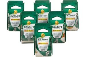 Duck EZ Start Clear Packing Tape with Dispensers – 6 Pack of Quiet Easy Start Packaging Tape for Boxes, Shipping, Moving & Storage - 1.88 Inch x 22.2 Yards - 1.5" Core - Clear (824922)