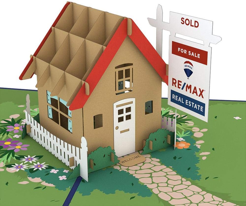 Lovepop RE/MAX Housewarming 3-D Pop-Up Greeting Card