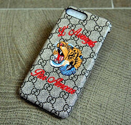 Yukmui Fashion Graphic GG Style case cover for iphone 7plus 8plus [5.5" screen] only (7 plus 8 plus [5.5" screen]~Tiger head)