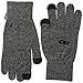 Outdoor Research Men's Biosensor Liners, Charcoal, Large