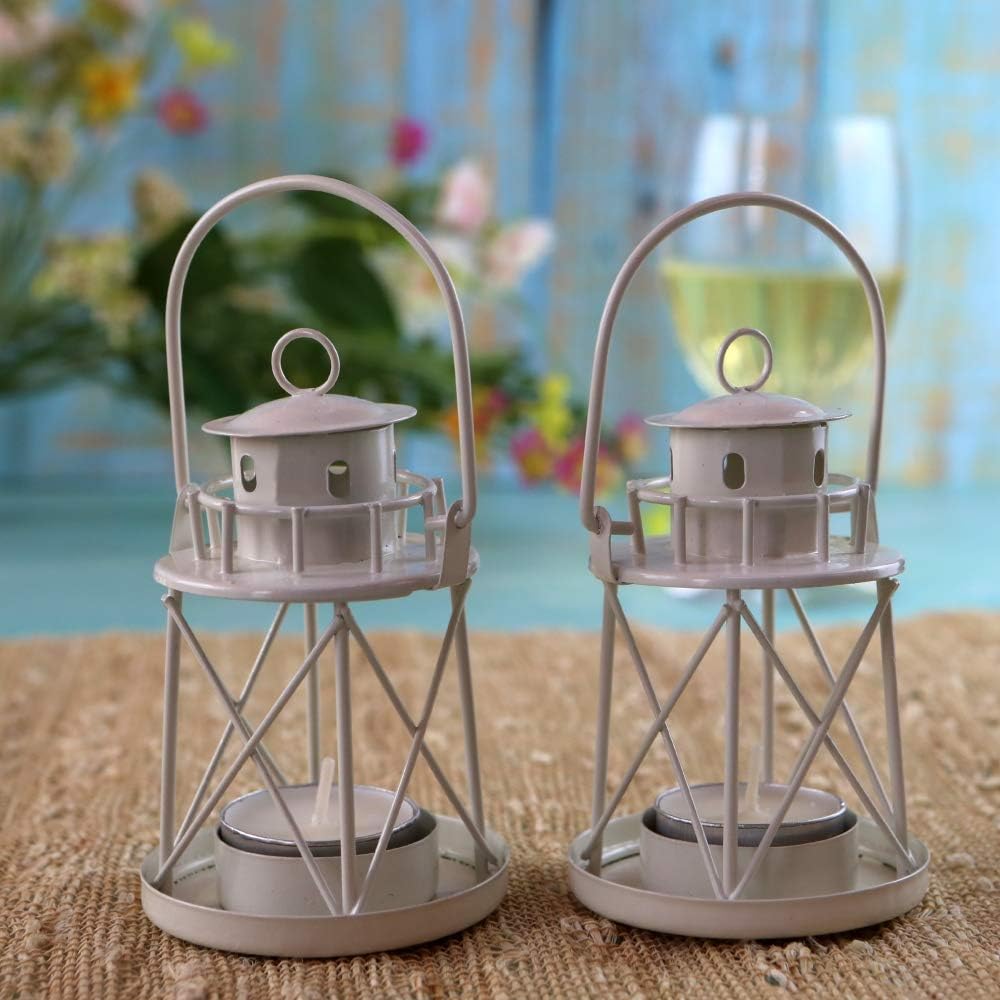 By the Sea Lighthouse Tea Light Holder: Home & Kitchen