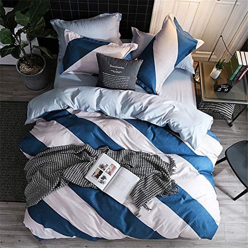 JUNDY Bed Sheets Set, Soft Brushed Microfiber Set - Wrinkle, Fade, Stain Resistant - Hypoallergenic Home textile cotton bed four sets of colour15 2.0m