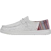 HEYDUDE Women's Wendy Funk Eureka Multi Size 9 | Women's Shoes | Women Slip-on Loafers | Comfortable & Light-Weight