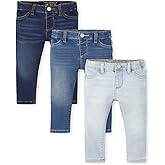 The Children's Place Girls and Toddler Girl Super-Soft Stretch Denim Legging Jeans