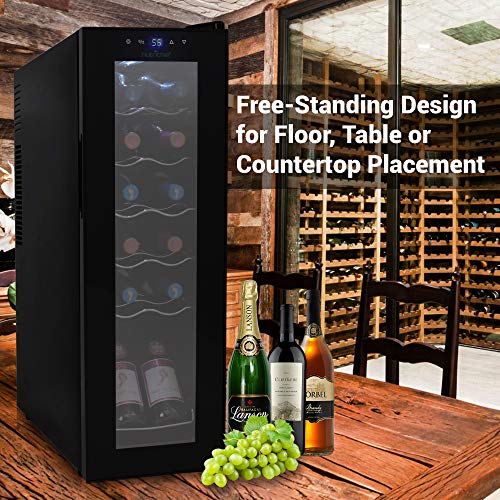 6 Nutrichef+PKCWC120+Refrigerator+White+Countertop+Cooler+Freestanding