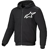 Alpinestars Chrome v2 Sport Hoodie, Reinforced Motorcycle Riding Jacket with CE-Certified Armor & Urban Styling
