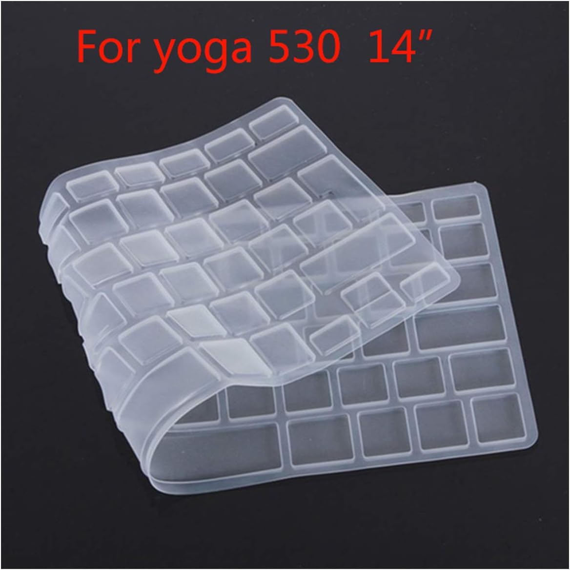 Washable Laptop Keyboard Cover for Lenovo Yoga 530 520 14 inch 530 14 520 14 Silicone Waterproof Film Notebook Protector,530