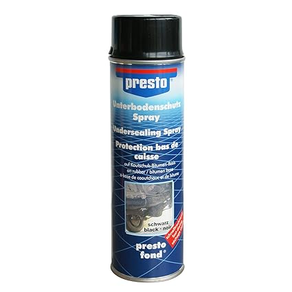 Presto 306017 Unterbodenschutz Bitumen, Schwarz