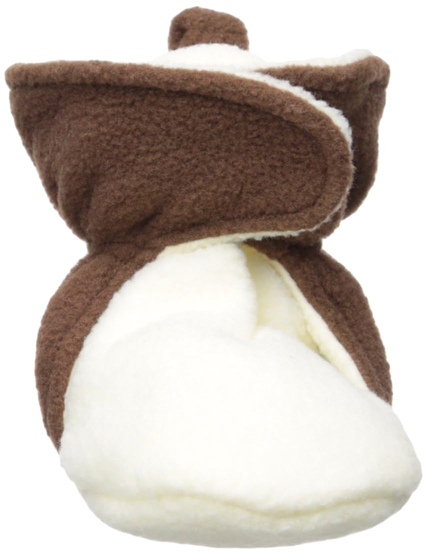 Hudson Baby Unisex Baby Cozy Fleece Booties with Non Skid Bottom