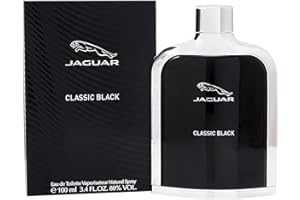 Jaguar Classic Black Eau De Toilette Spray For Men, 3.4 Ounce/0.21 Pounds