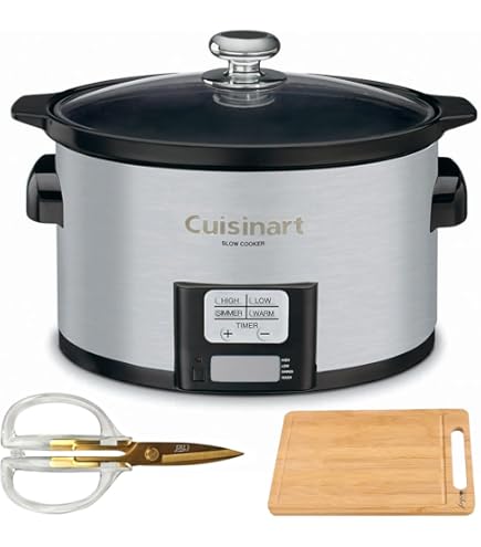 Amazon.com: Cuisinart PSC-350 3-1/2-Quart Programmable Slow Cooker