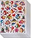 Jazzstick 300 Glitter Fish Scrapbook Decal Stickers Value Pack 10 sheets 09A08