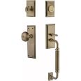 Poignée De Porte D'entrée Nostalgic Warehouse New York C-Grip Avec Serrure - Set Neuf