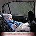 KKTICK Car Side Window Shade, Rear Window Shade for Baby, 2 Pack Car Sun Shade for Kids Pets UV Rays Protection, Universal Fit for (99%) Most Large SUVs,XL