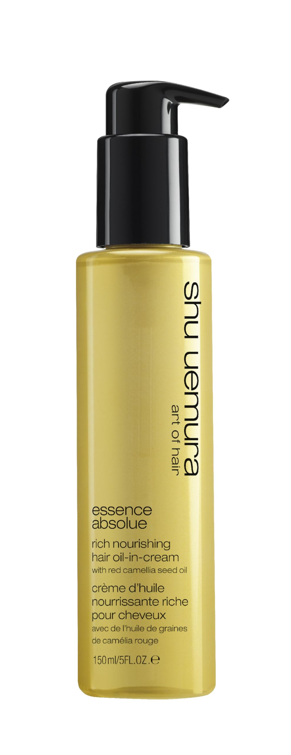 Photo 1 of shu uemura art of hair Essence Absolue Nourishing Cream - Protects Against Heat Damage and UV, Hydrates and Smooths, For All Hair Types, 5 Fl Oz