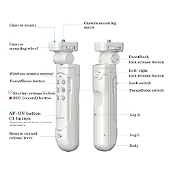 Wireless Camera Remote Control Shooting Grip and