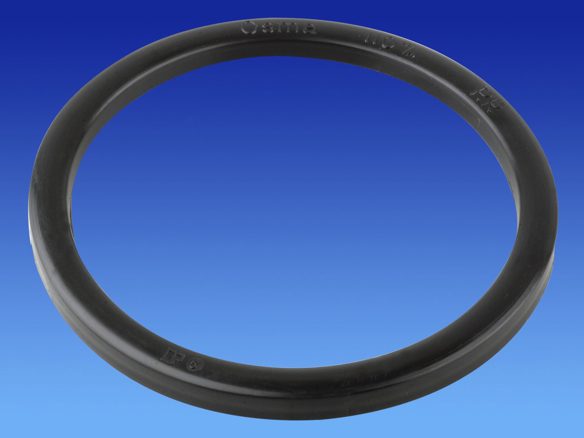 Pack of 2 x 4S116B Wavin OSMA 110mm Soil Snap Cap Black