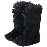 Home Slipper Women's Soft Fleece Plush Warm Indoor House Slipper Boots Shoes