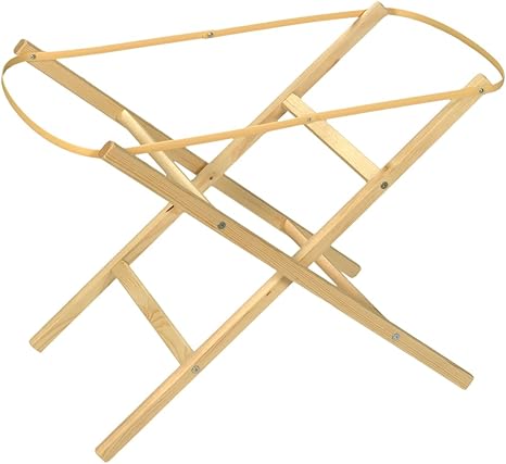 moses basket stand little green sheep