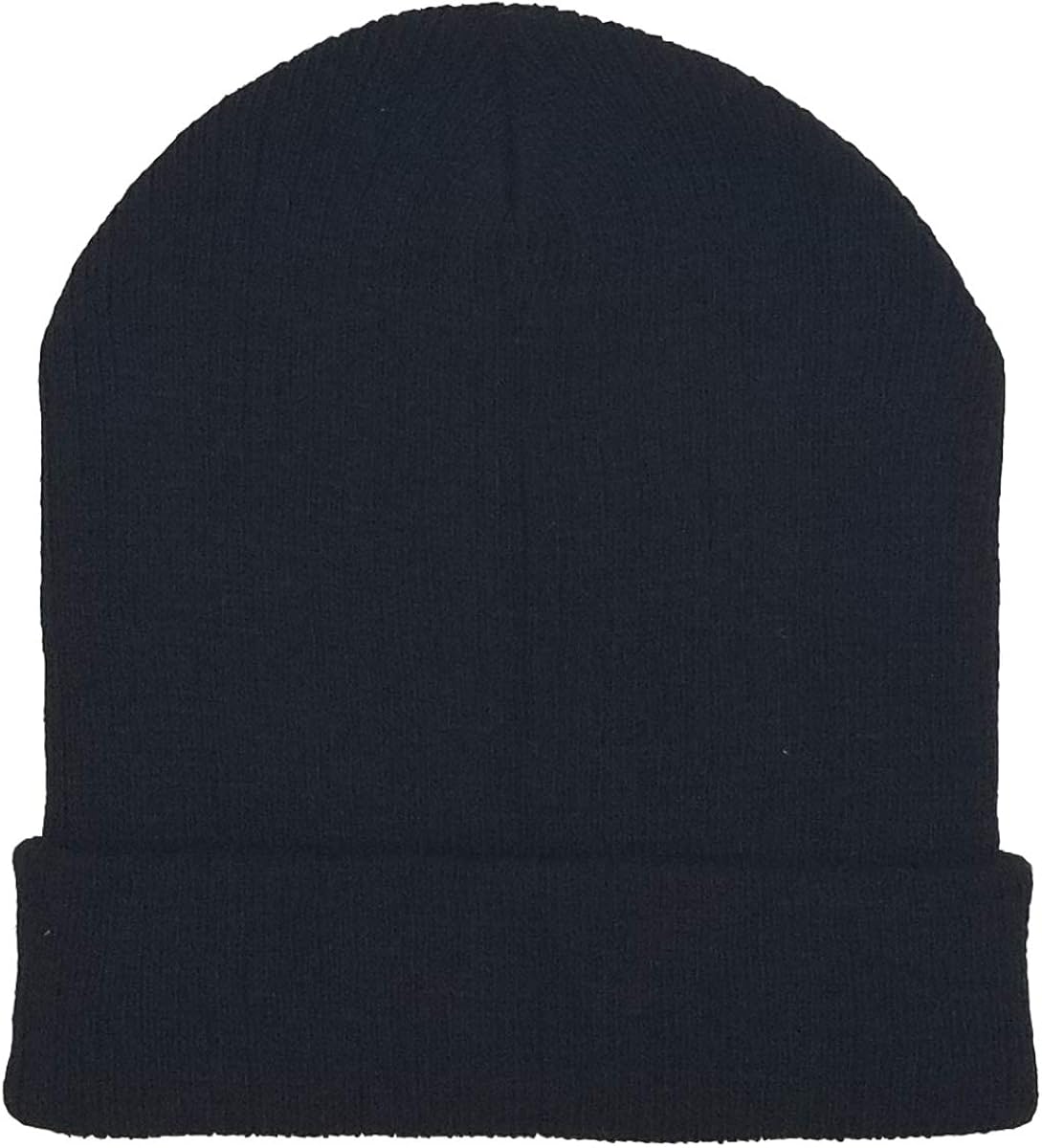 12 Pack Winter Beanie Hats for Men Women, Warm Cozy Knitted Cuffed Skull Cap, Wholesale at  Men’s Clothing store