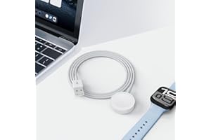 Compatible for Apple Watch Charger USB Magnetic Wireless Fast Charger Portable Compatible with iWatch Ultra/Series 10/9/8/7/6