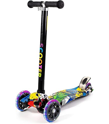 Patin Electrico Honeywhale RAZOR A125 Scooter, Rojo, Anodizado