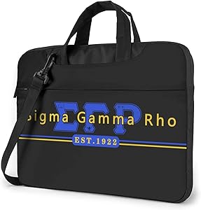 COCOCHILLA S-ig_ma 1922 SGR G_am-m_a R-ho Laptop Shoulder Messenger Bag Case Sleeve Laptop Case Laptop Briefcase Handbag 15.6 Inch (13/14 Inch)