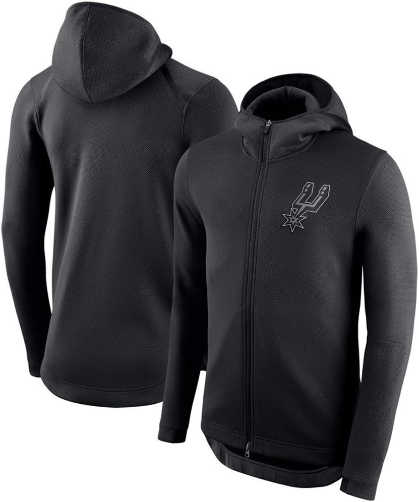 Men's Hoodie NBA Fans Jersey San Antonio Spurs Sweatshirt with Drawstring Zip Long Sleeves Casual Comfortable Warm Pullover S-XXXL