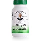 Christopher's Original Formulas Lung &amp; Bronchial Formula - Lung Cleanse for Smokers - Supports Respiratory System with Synergistic Blend of Herbs