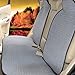Sojoy Universal Fit Full Set Car Seat Covers and Cushions Four Seasons(Checked Black & White)