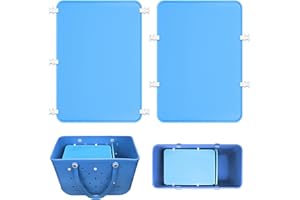 FIHCH Divider Tray for Bogg Bag Original Accessories for Bogg Bags X Large Beach Bag Accessories Suitable for Bogg Bag and Divide Space Blue，2PCS