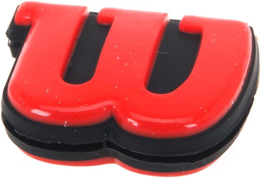 Wilson Pro Feel Tennis Vibration Dampener, Red/Silver : Sports & Outdoors