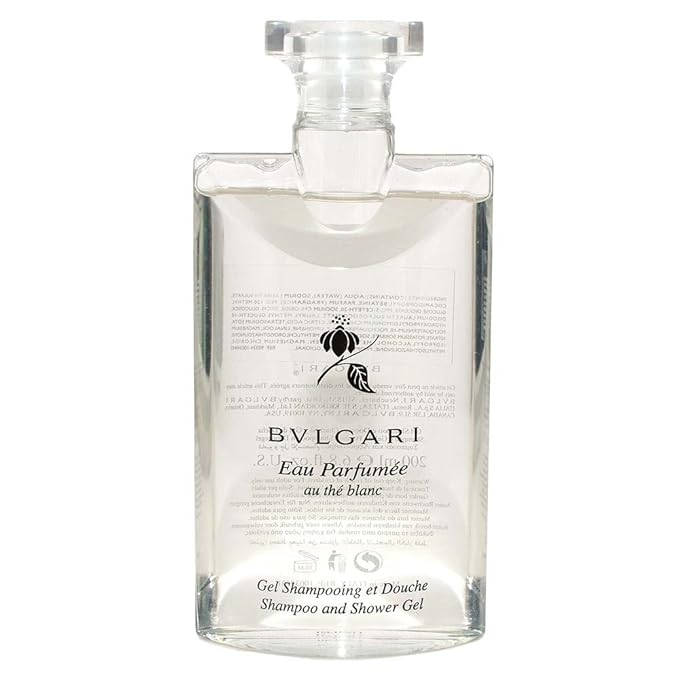 Bvlgari Eau Parfumee Au The Blanc Shampoo & Shower Gel 200ml Amazon.co.uk Beauty