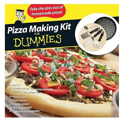 For Dummies 1268 Pizza Making 6-Piece Kit