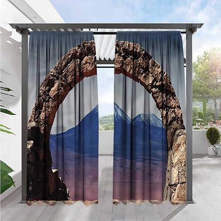 Amazon Com Marilds Volcano Blackout Curtain South American