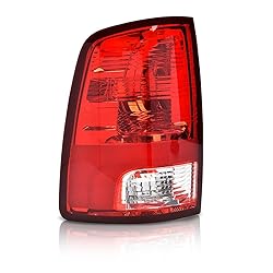 CROSSDESIGN Rear Tail Lights Lamps w/o Bulbs Red