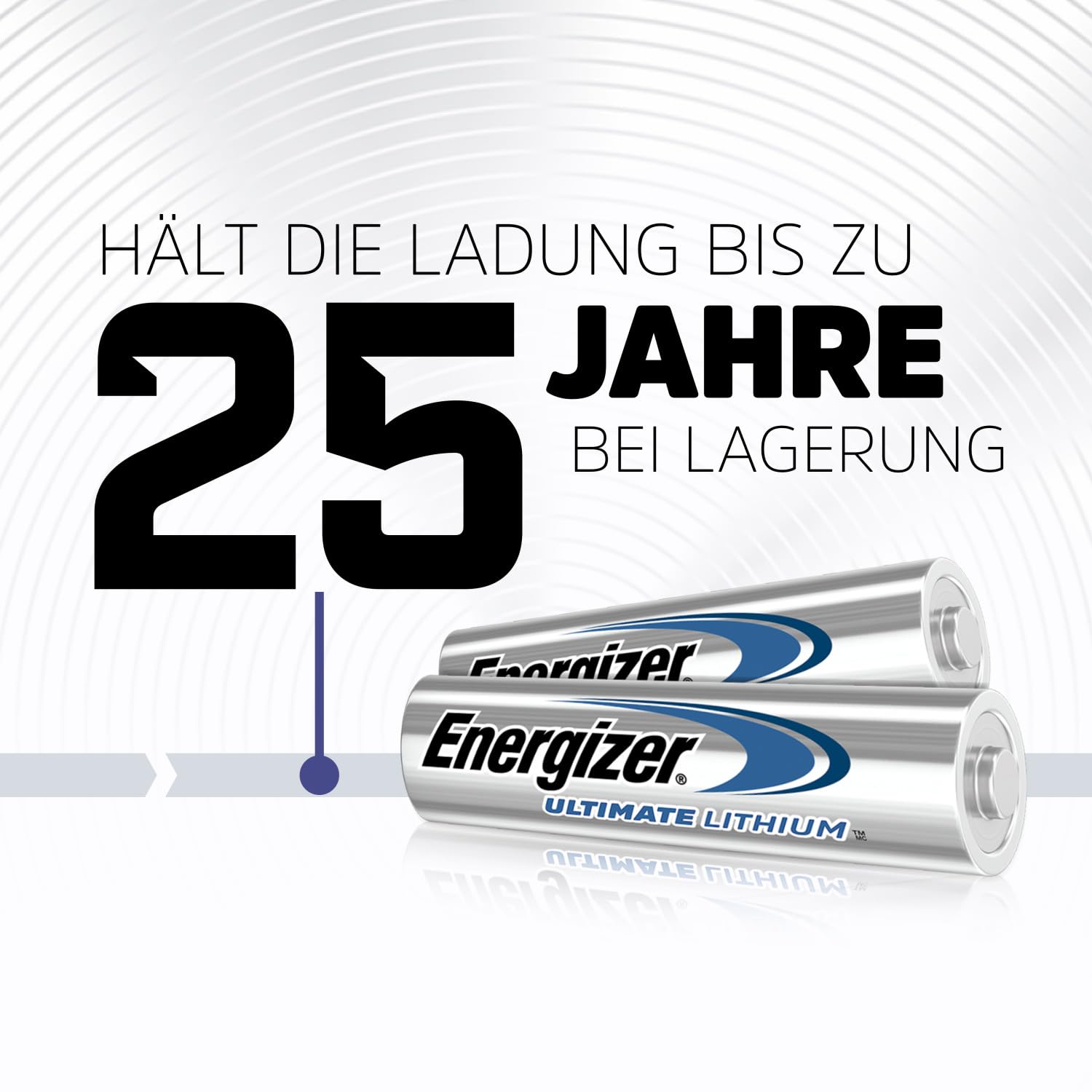 Energizer Ultimate Lithium Batterie AA (4 Stück) - Die langlebigste AA Batterien der Welt - 100% auslaufsichere Konstruktion - 100% plastikfreie Verpackung - 25 Jahre lagerfähig 3