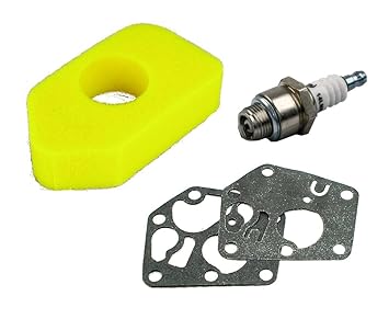 gardexx Vergaser Membrane +Luftfilter +Zündkerze für Briggs&Stratton Quattro
