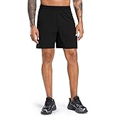 HeyNuts Infinite Men's Linerless Shorts 7", Athletic Running Workout Sports Quick Dry Lightweight with Pockets